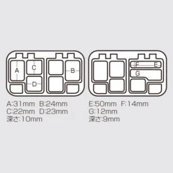 Meiho Pro Spring Case CB-440 -Negozio Di Pesca 0047965 pro spring case cb 440