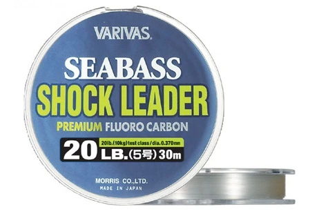 Varivas SeaBass Shock Leader Premium Fluorocarbon 3 Varivas SeaBass Shock Leader Premium Fluorocarbon