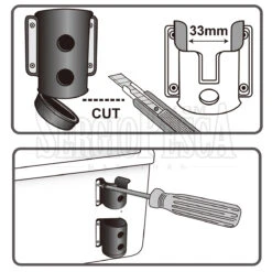MS Rod Rack 33 Separate 8 MS Rod Rack 33 Separate -Negozio Di Pesca 0050911 ms rod rack 33 separate