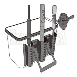 Alternative view of Tackle Carrier 4025 With Shoulder Belt