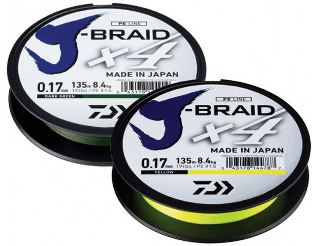 Daiwa J-Braid X4 3 Daiwa J-Braid X4