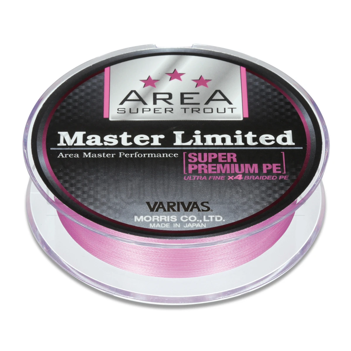 Varivas Super Trout Area Master Limited Super Premium PE Pink 3 Varivas Super Trout Area Master Limited Super Premium PE Pink