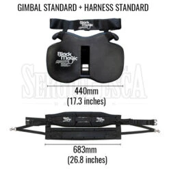 Alternative view of Black Magic Equalizer Fighting Belt And Harness Set