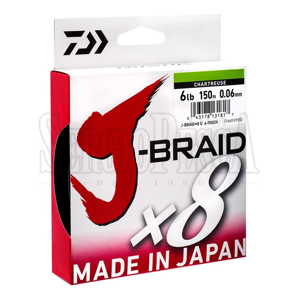 Daiwa J-Braid X8 3 Daiwa J-Braid X8