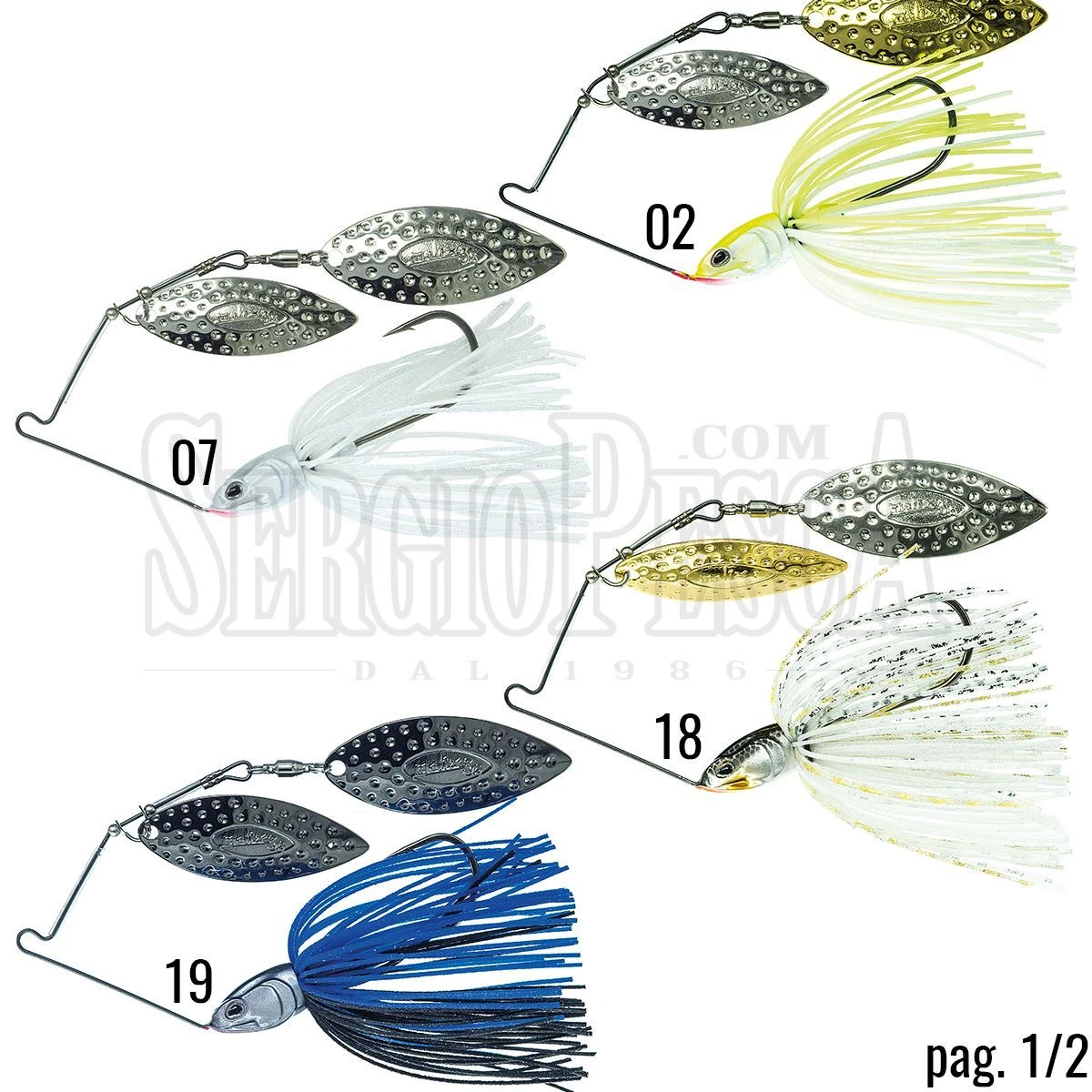 Molix Lover Titanium Spinnerbait 4 Molix Lover Titanium Spinnerbait - immagine 2