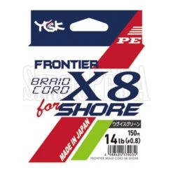 YGK Frontier Braid Cord X8 Shore