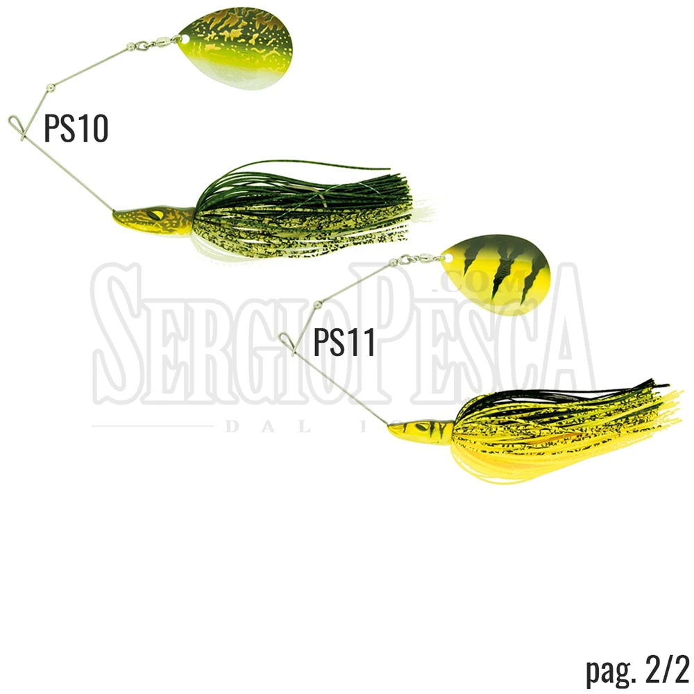 Molix Pike Spinnerbait Willow Tandem 5 Molix Pike Spinnerbait Willow Tandem - immagine 3