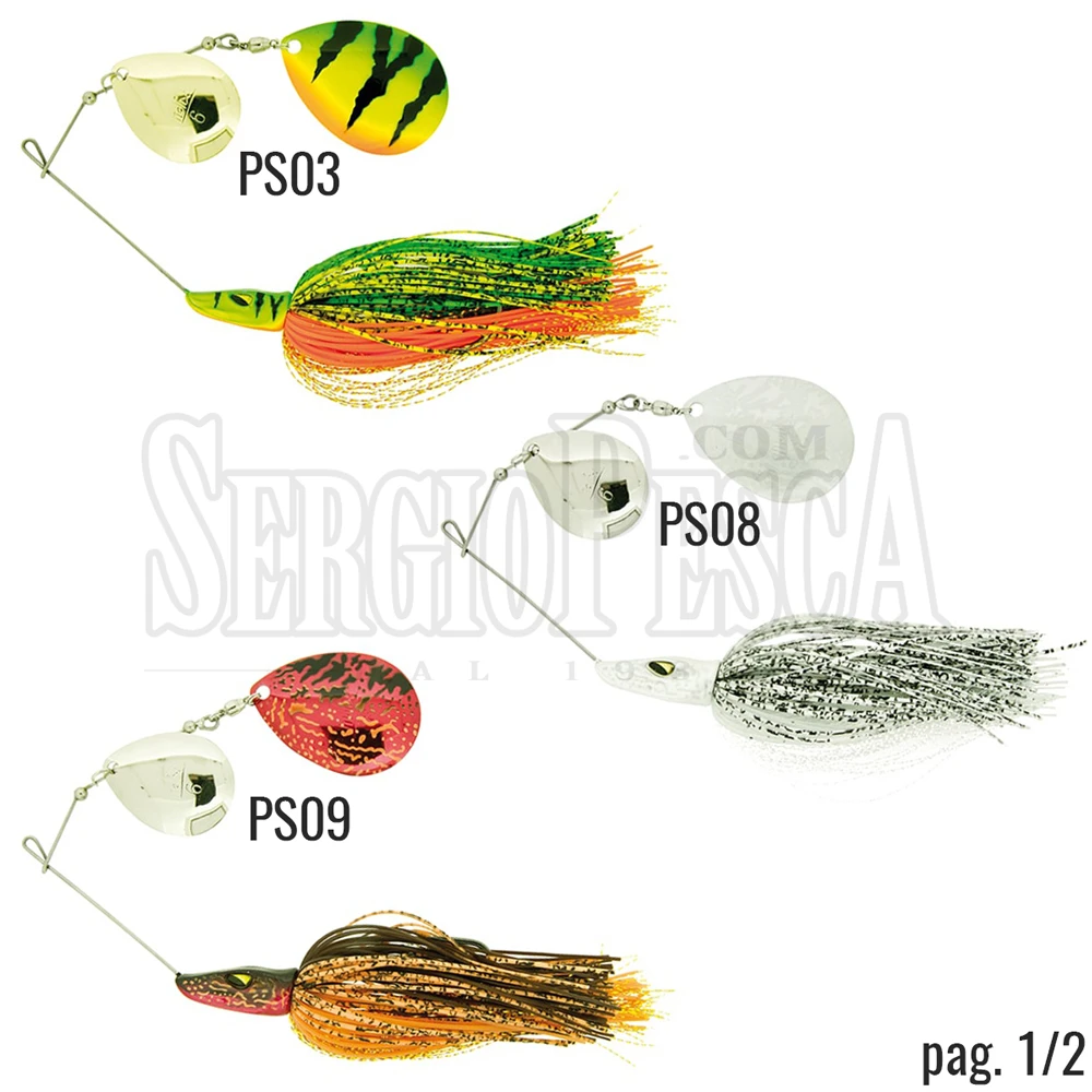 Molix Pike Spinnerbait Double Colorado 4 Molix Pike Spinnerbait Double Colorado - immagine 2