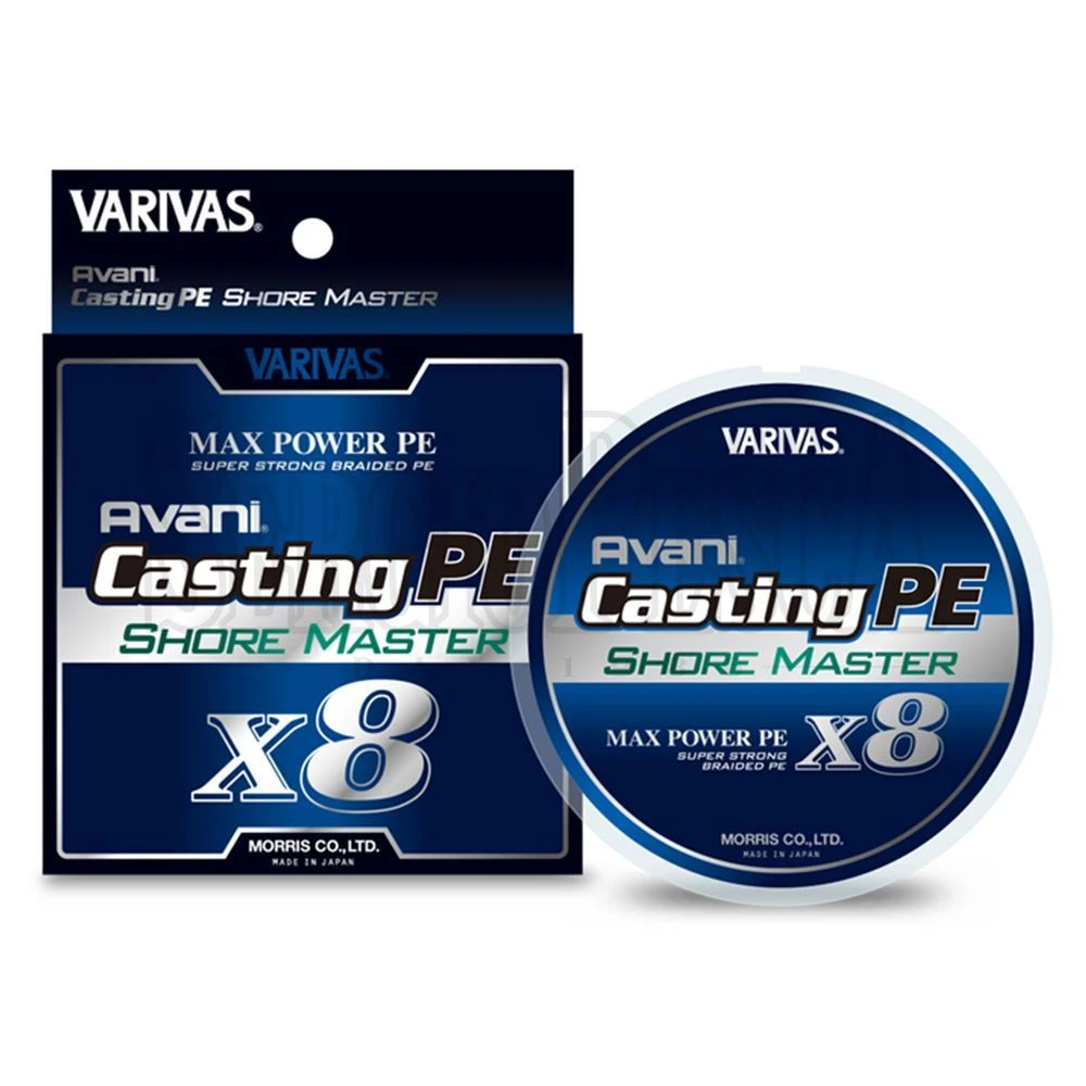 Varivas Avani Casting PE Max Power X8 Shore Master 3 Varivas Avani Casting PE Max Power X8 Shore Master