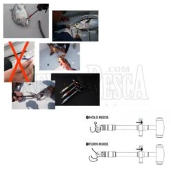 Hook Remover HR180L -Negozio Di Pesca 0062345 hook remover hr180l
