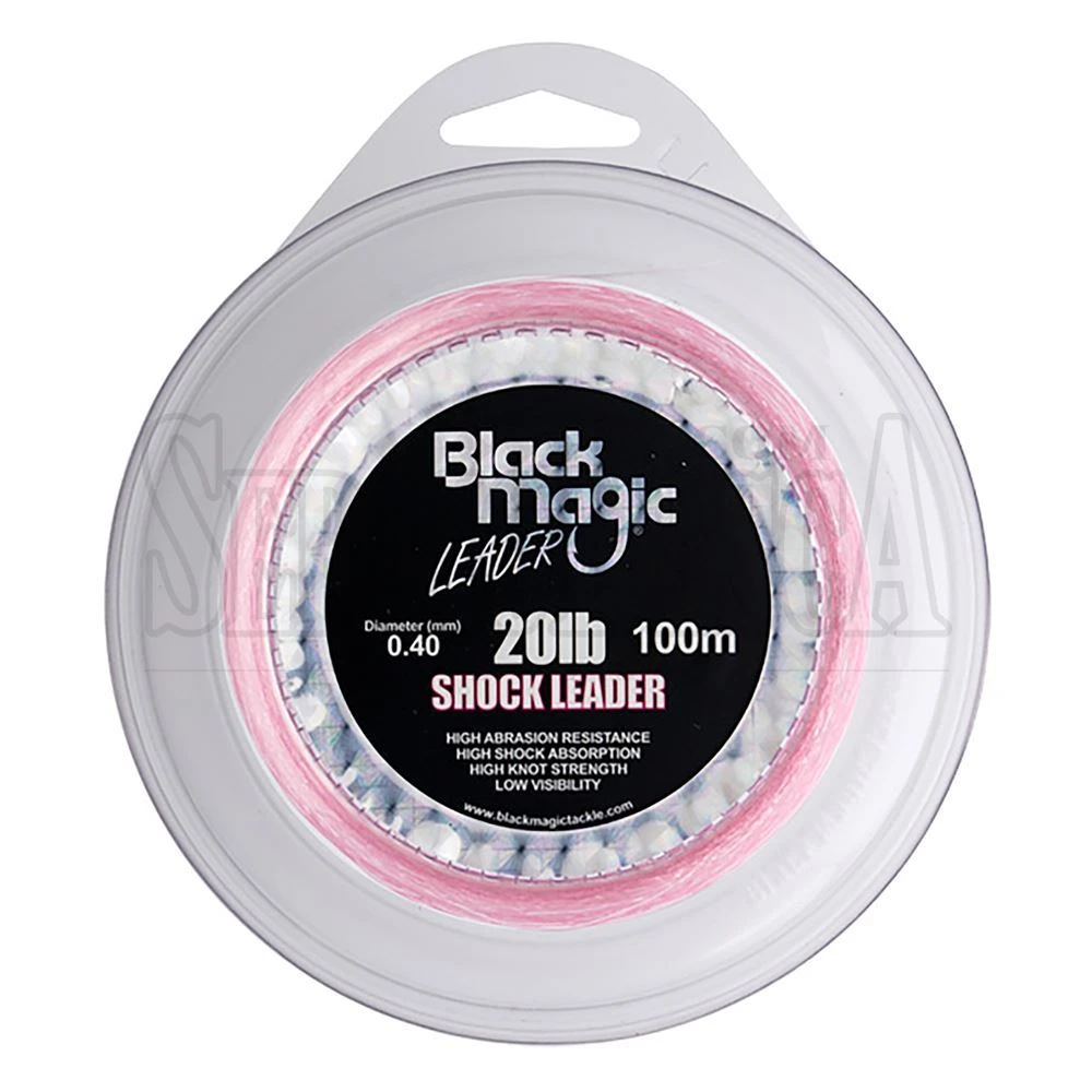 Black Magic Shock Leader Pink 3 Black Magic Shock Leader Pink