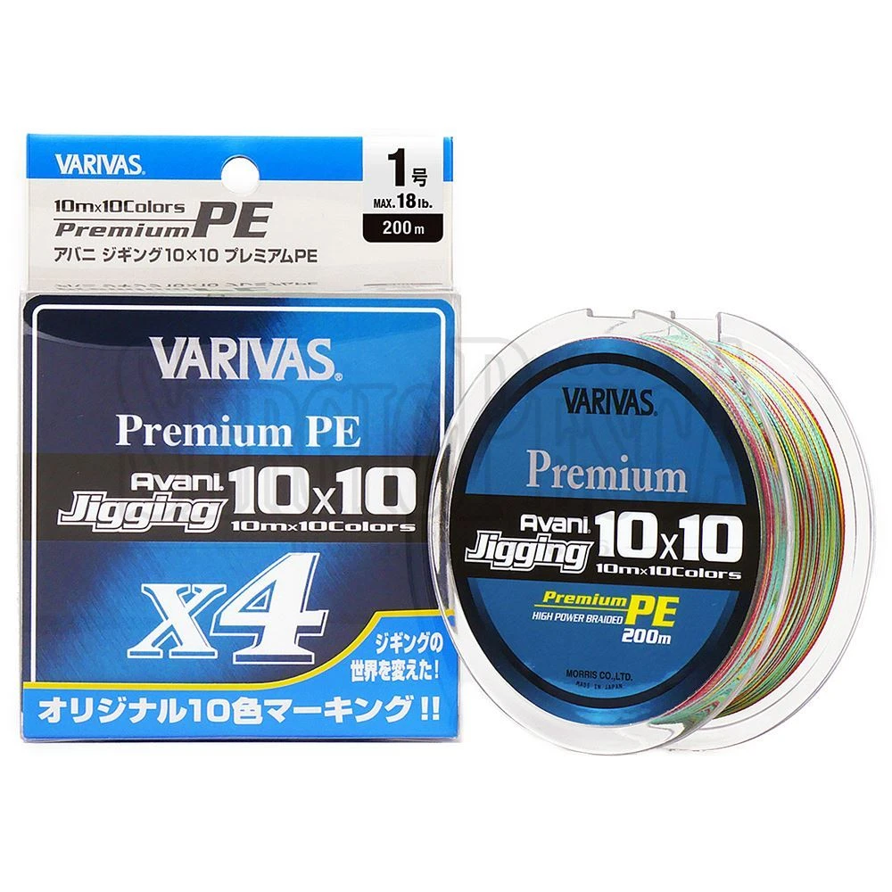 Varivas NEW Avani Jigging 10x10 Premium PE X4 3 Varivas NEW Avani Jigging 10x10 Premium PE X4