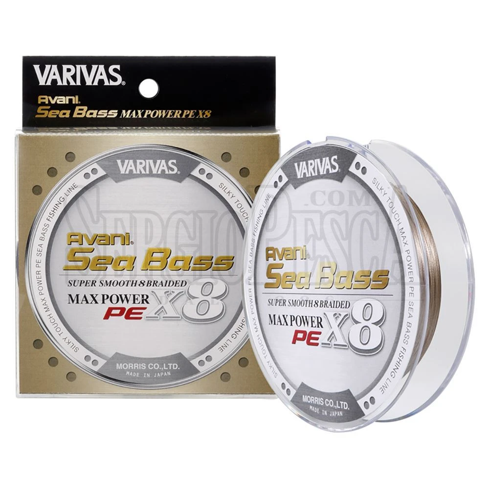 Varivas Avani Sea Bass PE Max Power X8 Status Gold 3 Varivas Avani Sea Bass PE Max Power X8 Status Gold