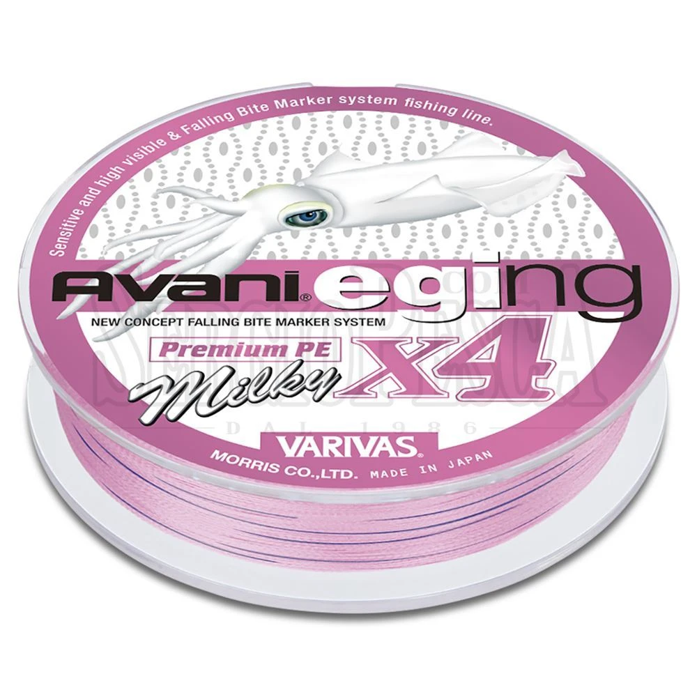 Varivas Avani Eging Premium PE X4 Milky 3 Varivas Avani Eging Premium PE X4 Milky
