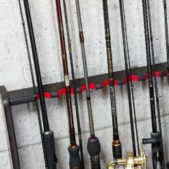 Wooden Rod Stand 620-600DB 12 Wooden Rod Stand 620-600DB -Negozio Di Pesca 0068194 wooden rod stand 620 600db