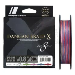 Major Craft Dangan Braid X Multicolor
