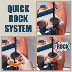 Alternative view of Viceo Vertical Rod Rack 12