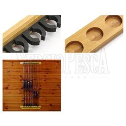 Alternative view of Bamboo Rod Stand