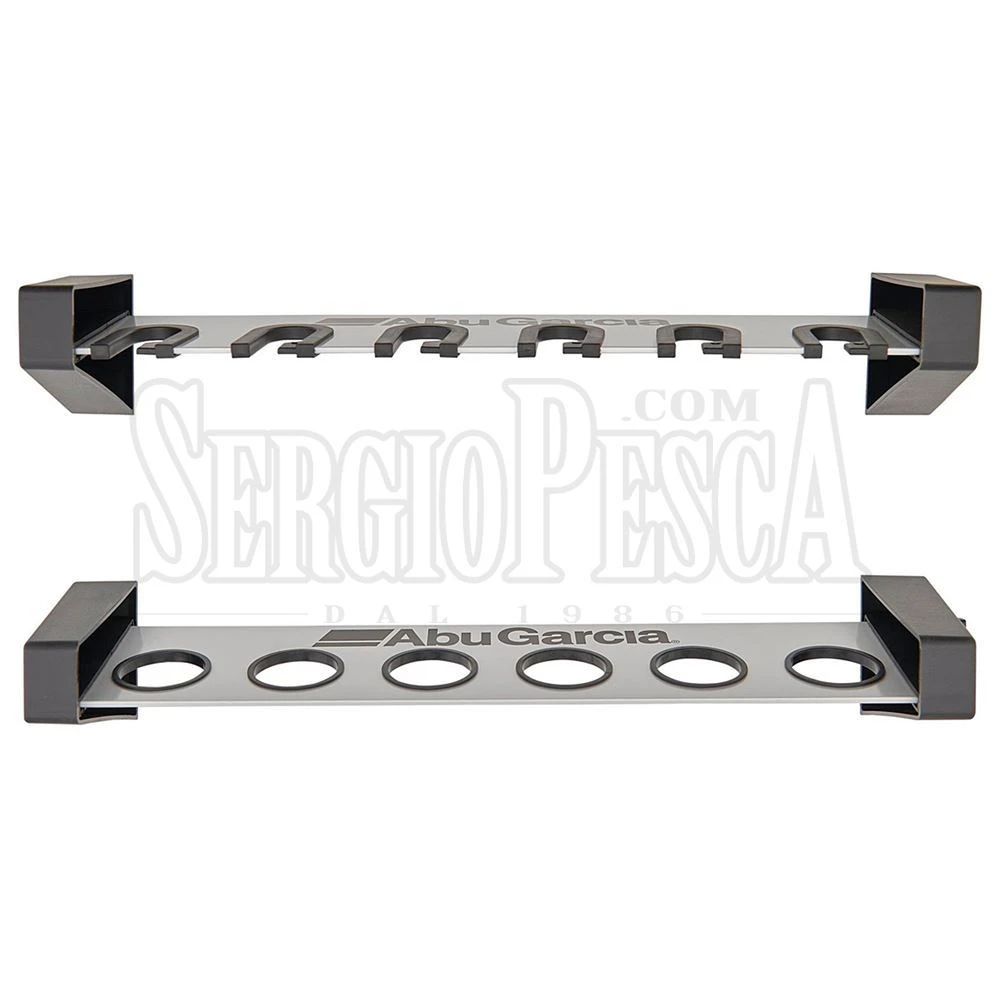 Abu Garcia Horizontal 6 Rod Rack 3 Abu Garcia Horizontal 6 Rod Rack