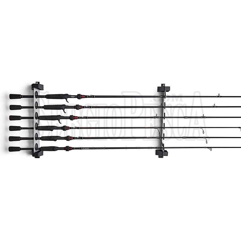 Abu Garcia Horizontal 6 Rod Rack 4 Abu Garcia Horizontal 6 Rod Rack - immagine 2