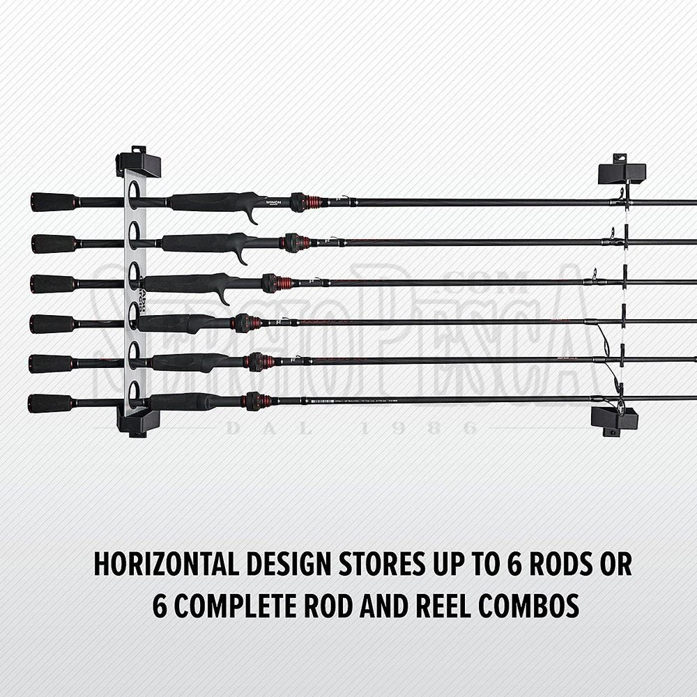 Abu Garcia Horizontal 6 Rod Rack 8 Abu Garcia Horizontal 6 Rod Rack - immagine 6