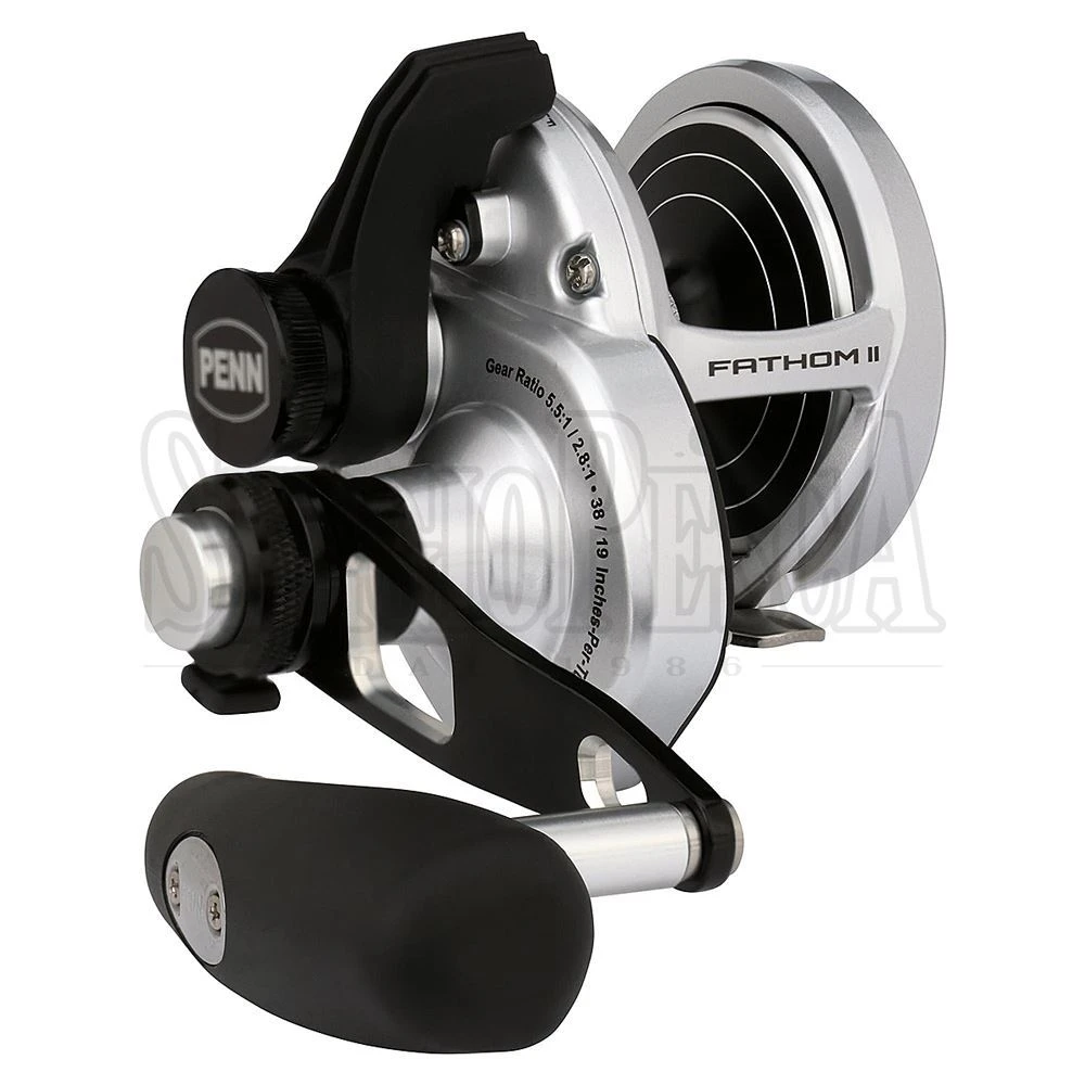 PENN Fathom II Lever Drag 2 Speed 3 PENN Fathom II Lever Drag 2 Speed