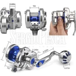Alternative view of LX50 Jigging Reel