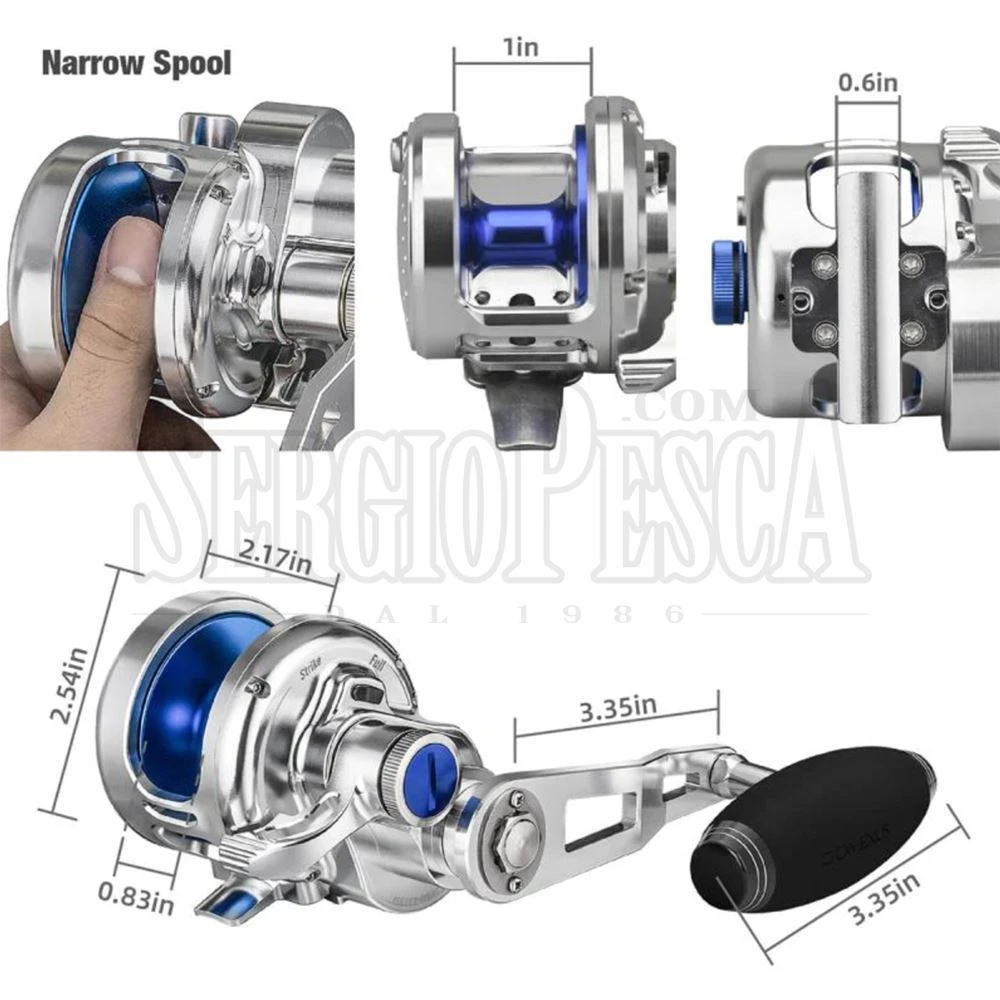 SX450 Jigging Reel 4 SX450 Jigging Reel - immagine 2